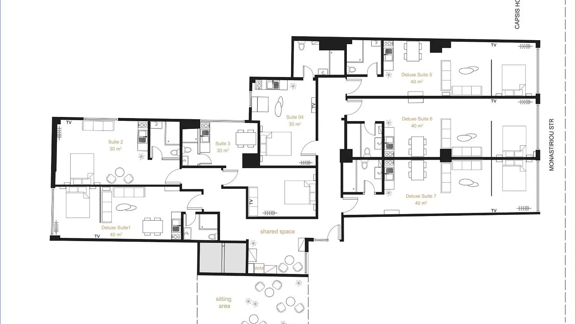 Apartment Boho Central Suites Thessaloniki Greece